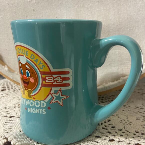 2024 Disney Parks Jollywood Nights Happy Ollie Days Christmas Coffee Mug New - Picture 2 of 6
